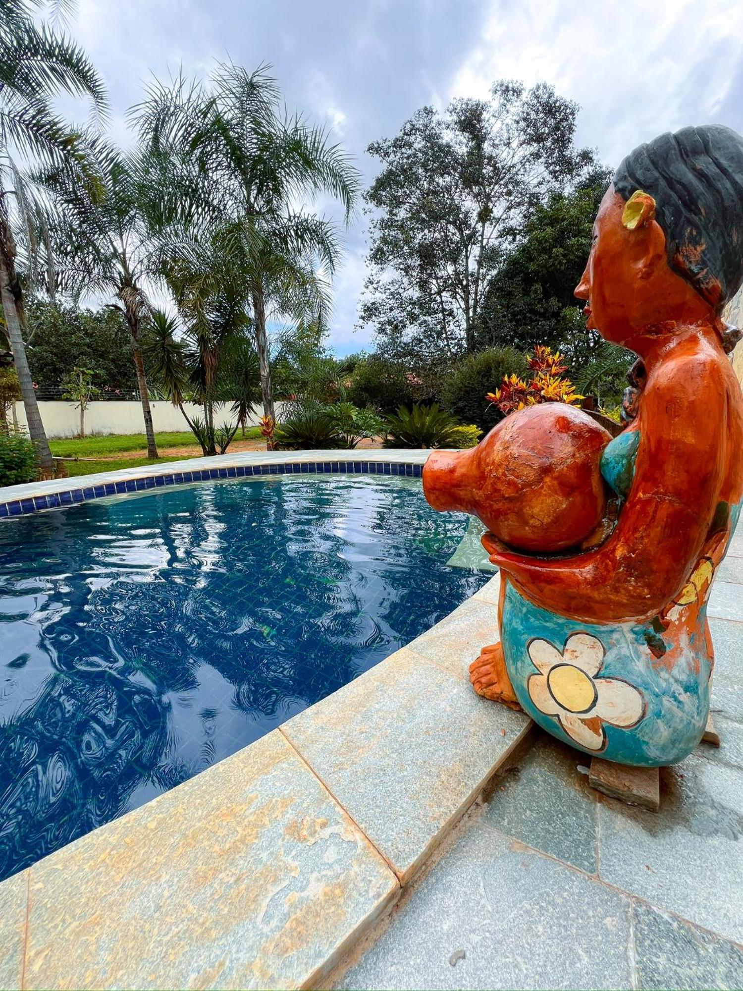 Villa Chacara Sombra Da Mata01 Pirenópolis Esterno foto